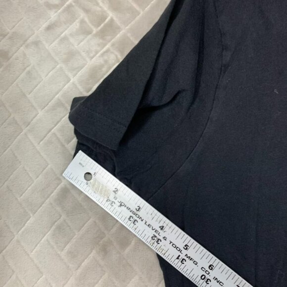 Polo Ralph Lauren Mens Medium Slim Fit T-Shirt Black Red Pony Short Sleeve *flaw - Picture 11 of 16